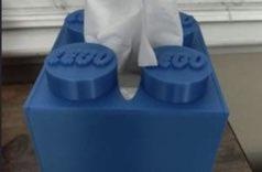 lego tissue box Household 3d print model - Mito3D