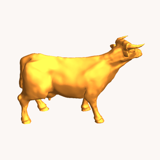 gado mamífero 3d print model - Mito3D