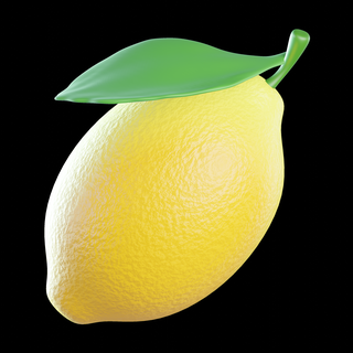 limón alimentos 3d print model - Mito3D