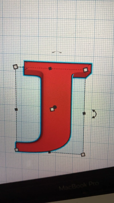 lettera j 3d modelli scarica creality nube 3d print model - Mito3D