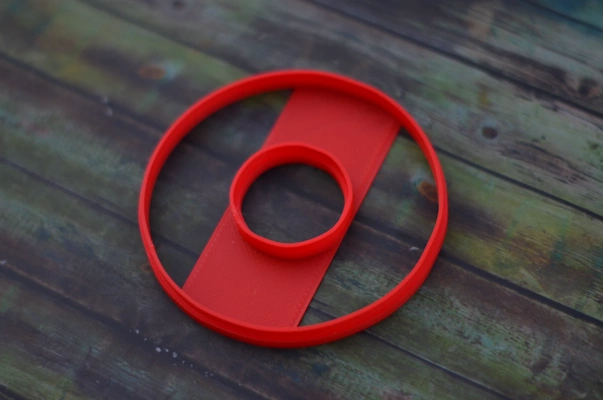 letter o cookie cutter 3d models download creality cloud 3d print model - Mito3D