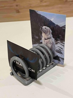 carta foto suporte 3d print model - Mito3D