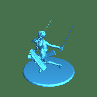 leva Fictional Characters 3d print model - Mito3D