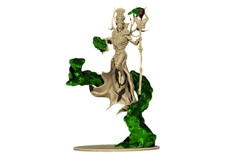 lich hechicero caracteres 3d print model - Mito3D