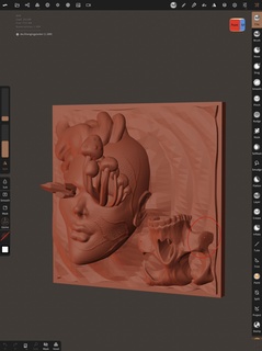 vida morte esculturas cultural relíquias 3d print model - Mito3D