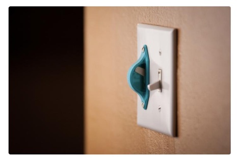 light switch blocker Household 3d print model - Mito3D