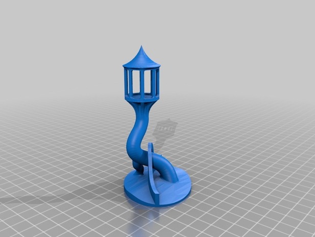 Leuchtturm Beleuchtung 3D print model - Mito3D