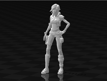 Lilith borderlands3 kurgusal karakterler 3d print model - Mito3D