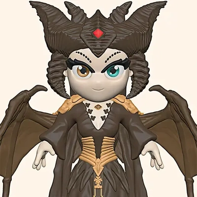 lilith chibi diablo 4 3d modèles télécharger créalité nuage 3d print model - Mito3D