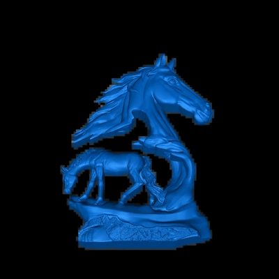 urso cavalos 3d modelos baixar crialidade nuvem 3d print model - Mito3D