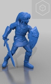 collegamento statchue personaggi 3d print model - Mito3D