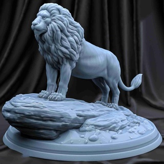 Lion mammifère 3d print model - Mito3D