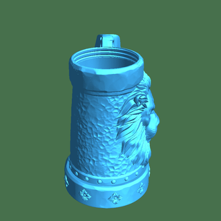 Löwe Tassen 3d print model - Mito3D