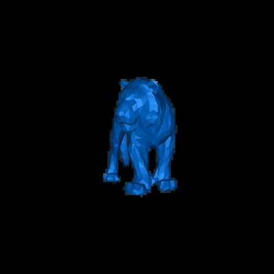 lion 3d modèles télécharger créalité nuage 3d print model - Mito3D