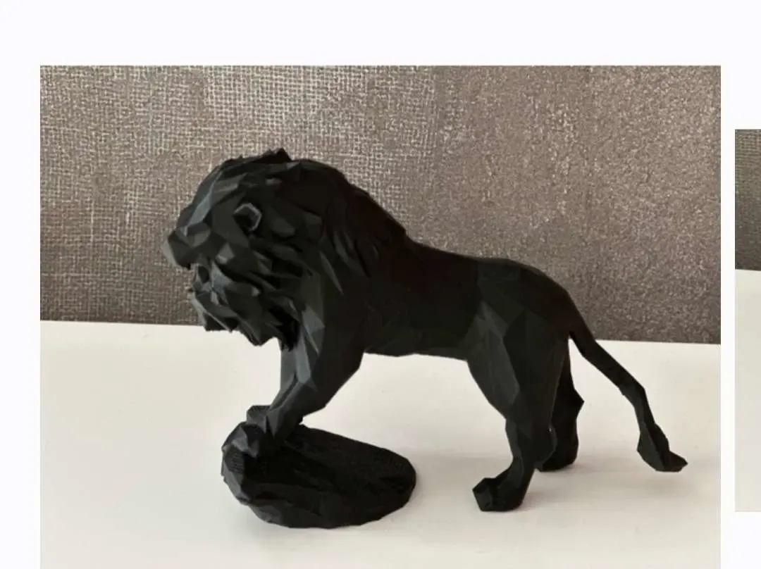 lion 3d models download creality cloud 3D print model - Mito3D