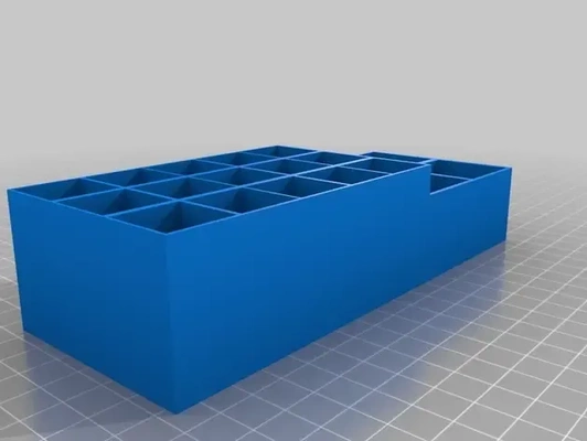 lápiz labial estante soporte 3d modelos descargar crealidad nube 3d print model - Mito3D