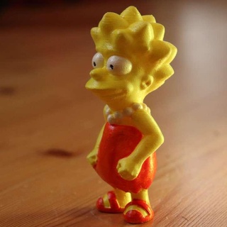 lisa Simpsons 3d modelos baixar crialidade nuvem personagens 3d print model - Mito3D