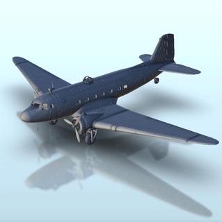 lisounov li 2 ww2 terrain avion diorama avions combat 3d print model - Mito3D