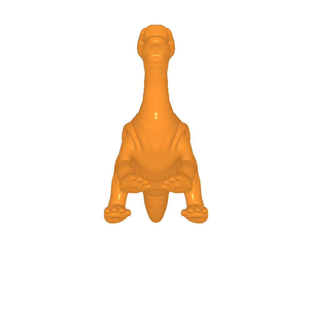 Petit pied animaux 3D print model - Mito3D