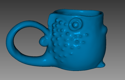 lizard cup scanned cr-scan 3d models download creality cloud 3D Printers 3d print model - Mito3D
