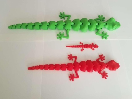 lagarto animais 3d print model - Mito3D