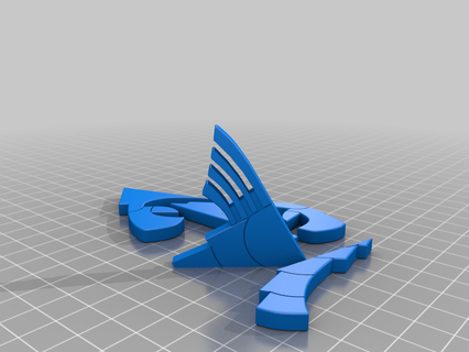 lobster triangle 3d models download creality cloud Toys & Games 3d print model - Mito3D