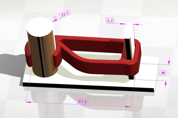 bloquear on grifo v1 3d modelos descargar crealidad nube 3d print model - Mito3D