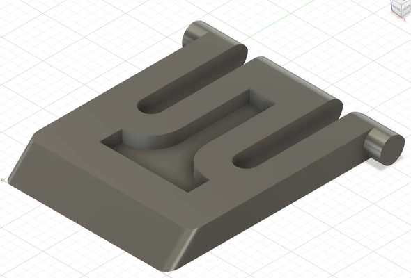 logitech tastatur clip füße 3d modelle download realität wolke 3d print model - Mito3D