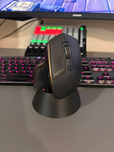 logitech mx mestre 2s ficar pé 3d modelos baixar crialidade nuvem 3d print model - Mito3D