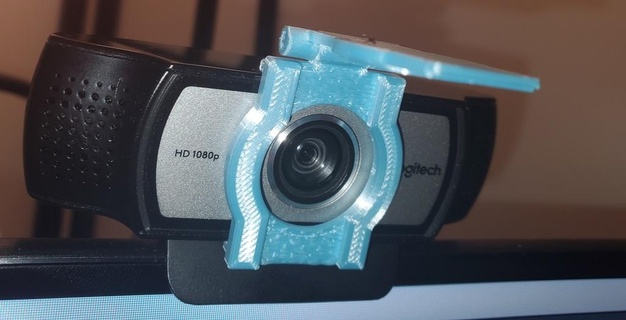 Logitech Webcam privacidade veneziana Ferramentas 3d print model - Mito3D