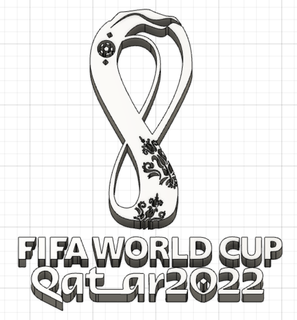 logo world cup qatar 2022 Others 3d print model - Mito3D
