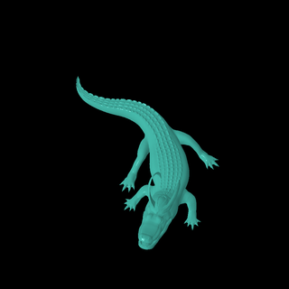 loki alligatore personaggi 3d print model - Mito3D