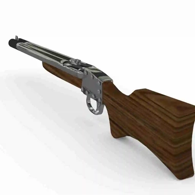 longue fusil pistolet 3d modèles télécharger créalité nuage jouet armes feu 3d print model - Mito3D