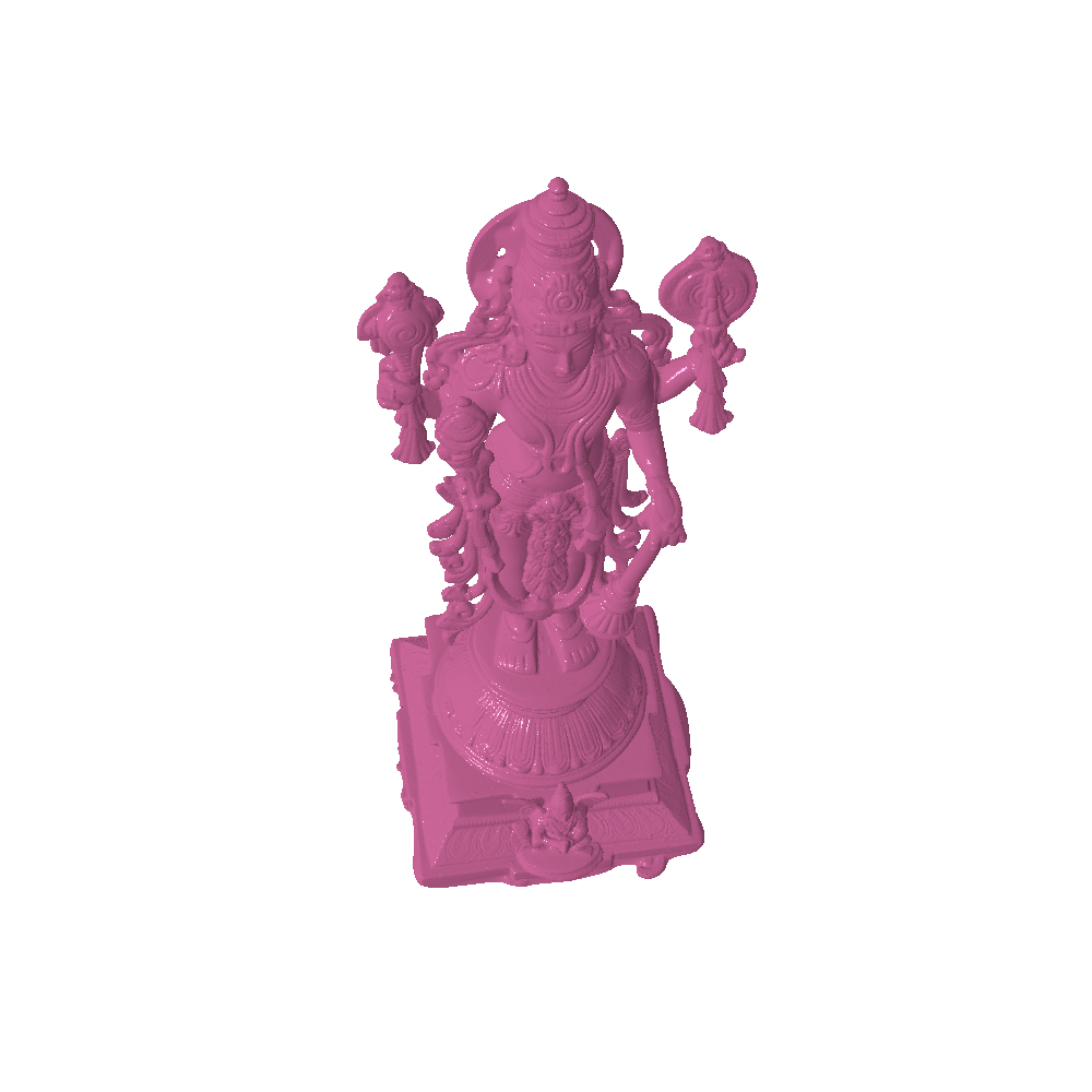 Kral Vishnu karakterler 3D print model - Mito3D