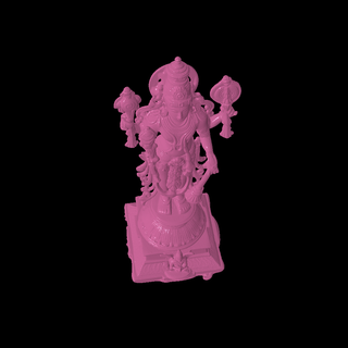 Seigneur Vishnu personnages 3d print model - Mito3D