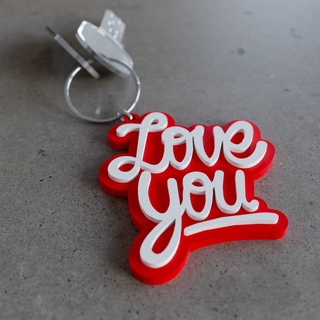 love keychain Others 3d print model - Mito3D