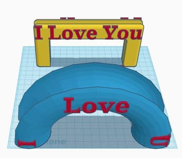 love shopping bag handler 3d models download creality cloud Machinery & Equipment 3d print model - Mito3D