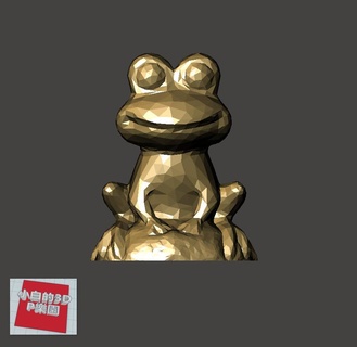 low poly 3d modell frosch modelle download realität wolke tiere 3d print model - Mito3D