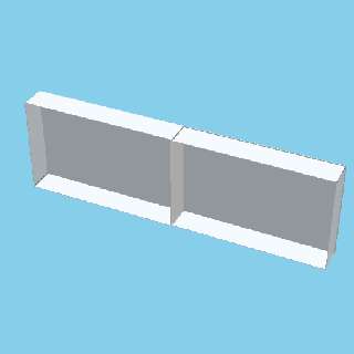 inferiore ottavi bloccare nidible scatola v1 3d print model - Mito3D