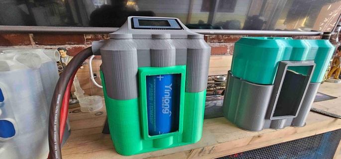 lto lithium pack single bank cases 3D Printers 3d print model - Mito3D