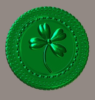 lucky coin Others 3d print model - Mito3D