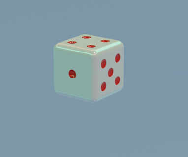 lucky dice Toys & Games 3d print model - Mito3D