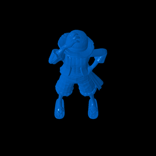 luffy caracteres 3d print model - Mito3D