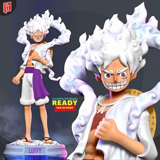 luffy gear 5 - one piece 3d models download creality cloud Fictional Characters 3d print model - Mito3D