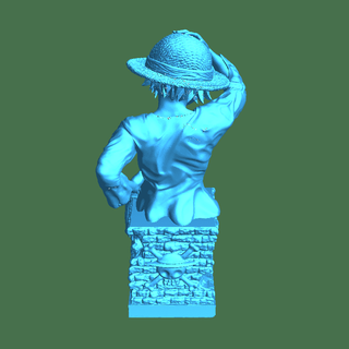 luffy piece Fictional Characters 3d print model - Mito3D