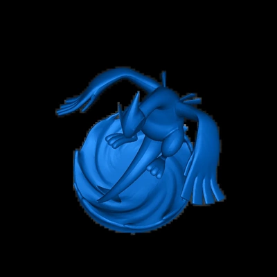 lugia 3d models download creality cloud 3d print model - Mito3D