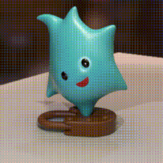 Luma Mario bros Film fiktiv Zeichen 3d print model - Mito3D