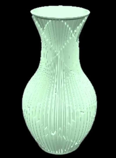 lumina vase 3d modèles télécharger créalité nuage 3d print model - Mito3D