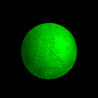 lua planeta luminária 3d print model - Mito3D