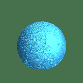 lune pianeta lampada 3d print model - Mito3D